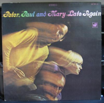 LP-Schallplatte PETER PAUL MARY Late Again BP8512 WARNER BROS 1968 Japan Obi CountryFolk Gebraucht