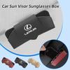 Auto Sonnenblende Aufbewahrungsbox Brillenetui Sonnenbrillenhalter Zubehör für Lexus UX250h RX450h CT200h RX400h NX300h RX350 RX300 GX