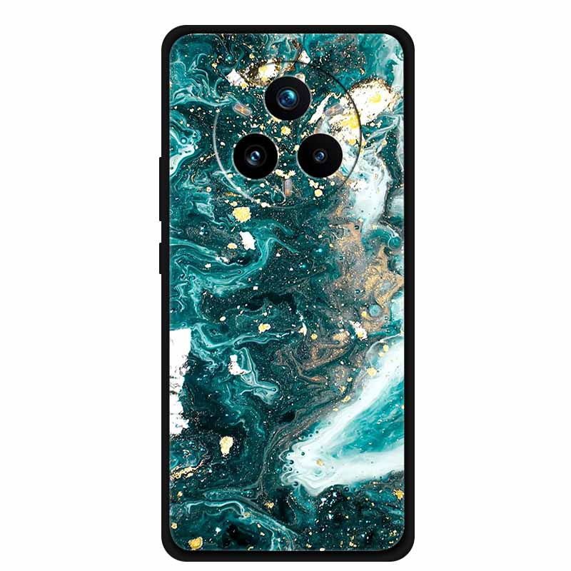 For OPPO Realme 14 Pro Case Marble Soft TPU Phone Back Cover For Realme 14 Pro Plus Pro+ Shockproof Silicone Mica Painted Coque
