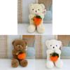 Teddy Bear Persimmon Plush Toy Cute Stuffed Animal Doll Kids Birthday Gifts