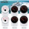 52mm Car Engine Automotive Pressure Gauge Red Backlight Detector Kit Tester Oil Warning Devices Car Pressure Gauge 0-5-10bar