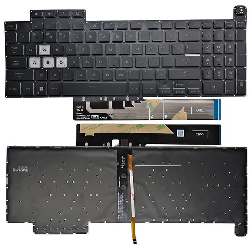 

RU / US keyboard Suitable for ASUS TUF Gaming FX507 FA507 FX507Z F15 FX517 FX707 FX707Z FA707