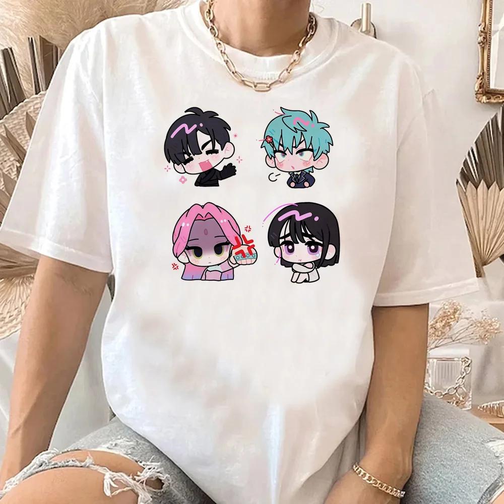 Alien Stage Tričko Dámske Kawaii Kreslené Streetwear Y2k Harajuku Anime Japonské Manga Tričko Dámske Oblečenie