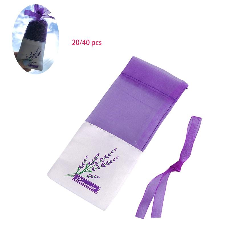 Elegant Lavender Fragrance Bag In Purple Floral Sachet Bag For Storage And Decoration