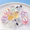 Entzückende Nachtleuchtende Cartoon-Resin-Accessoires der 4. Generation für DIY-Haarspangen und Handyhüllen