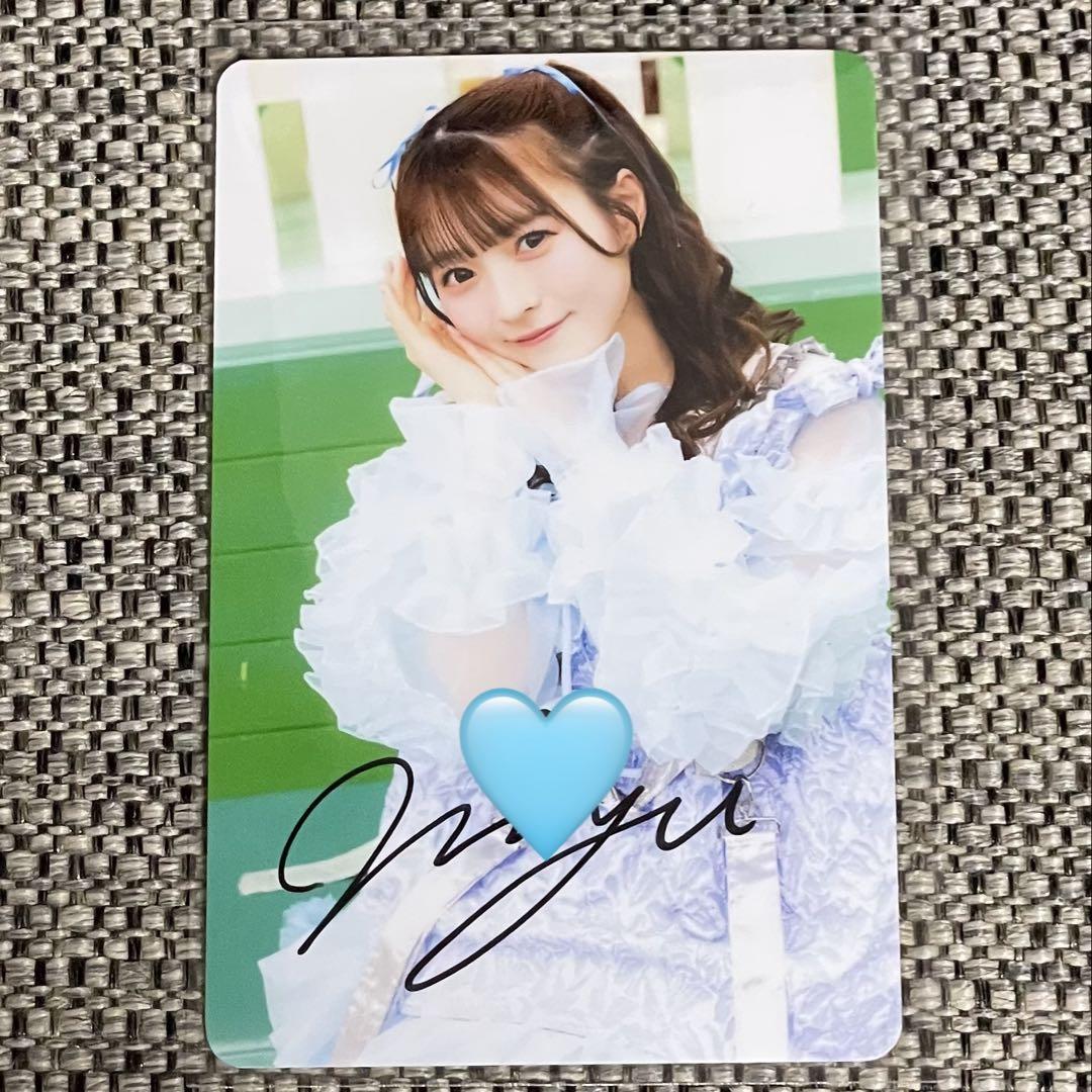 

[USED] Umeda Miyu autographed trading card