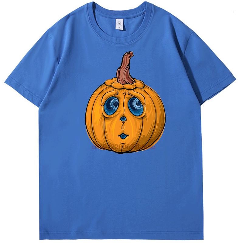 Halloween Pumpkin Fashion Graphic T Shirts Cotton Round Neck Tshirt Unisex Streetwear Summer New Shirts And Tshirts