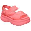 Crocs Zhuo Cool One Strap Sandals 6cm Women's Guava Powder 212651-6UI