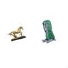 Sculpture Figurine Artwork Collectible Ornament Horse Statue for Desk Decoration Bookcase Living