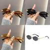 Geometric Animal Print Sunglasses For Women Uv400 Polarized Fashion Accessory