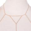 Retro Link Chain Bra Multilayer Sexy Beach Bikini Necklaces Body Chain Jewelry