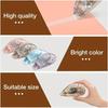 1pc Transparent Glue High Beauty Manual Double Sided Adhesive Student Cute DIY Handmade Rubble Tape, Correction Tape