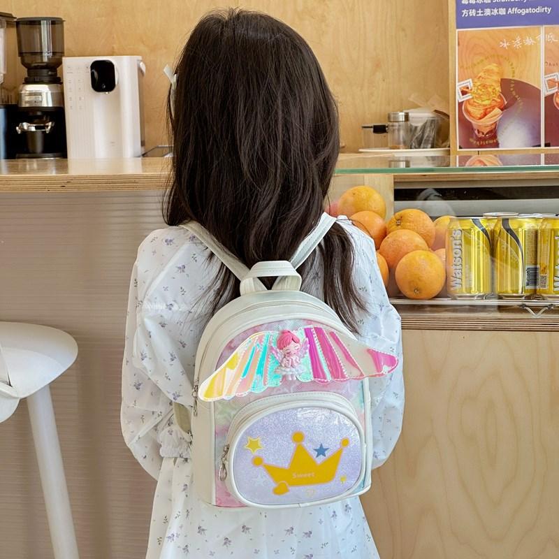 School Bag New Foreign Sequins Lightweight and Versatile Little Girl Backpack Fashionable Children's Bag