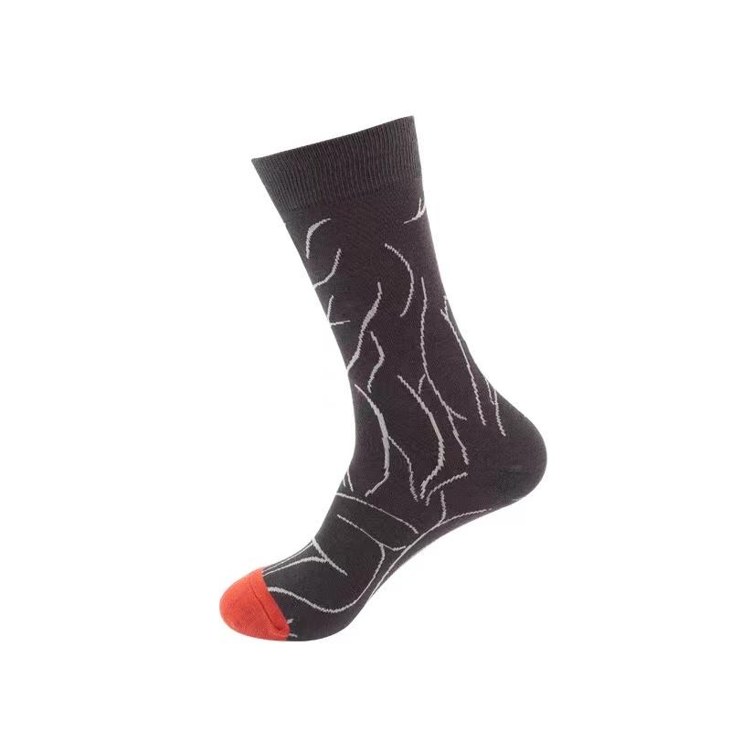 1 Pair Women's Cartoon Casual Cotton Harajuku  Skateboard Socks
