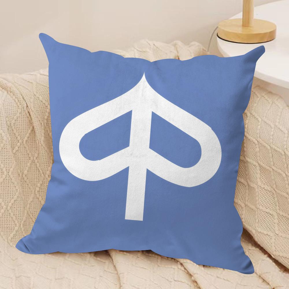 PPiaggio Cushion Cover Short plush Doublesided Print Square Throw Pillow Covers Sofa Home Cushion Decor