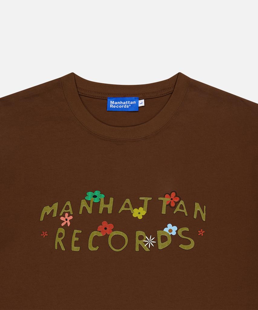 Maenhatanlekojeu Mr Flower Logo T-Shirt - Brown