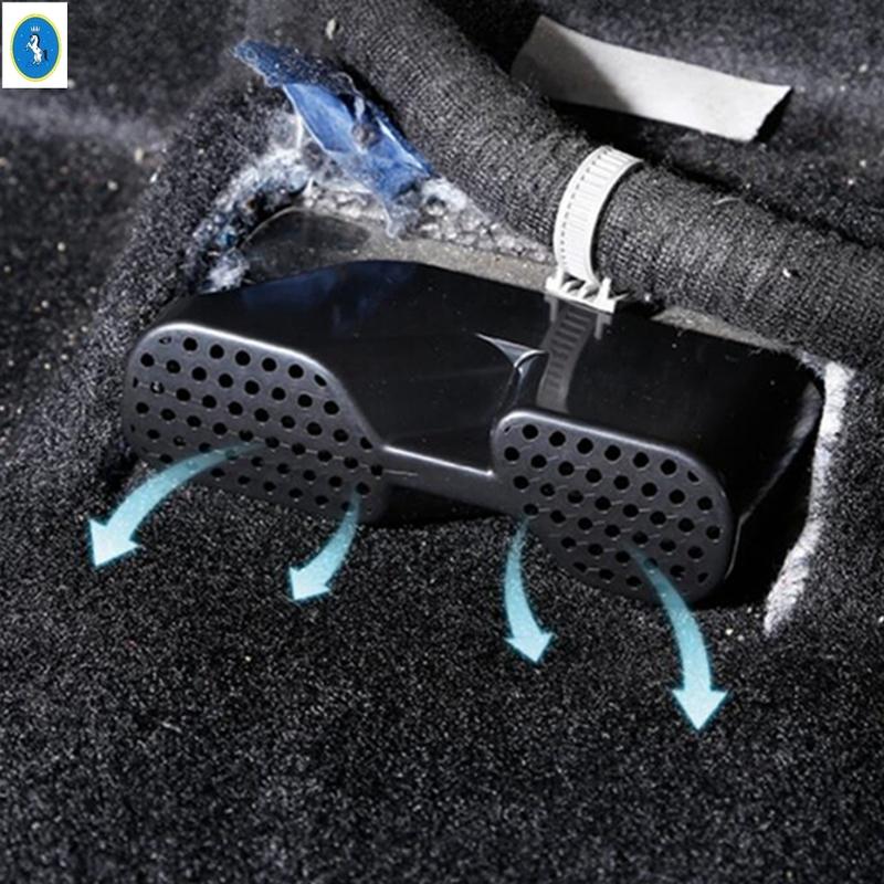 Seat Under Heat Floor Air Conditioner AC Duct Vent Outlet Cover Trim Fit For Mazda 3 Axela 2014 - 2018 Car Interior Accessories