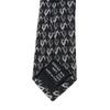 USED GUCCI necktie silk black business Fashionable Overall handle mens