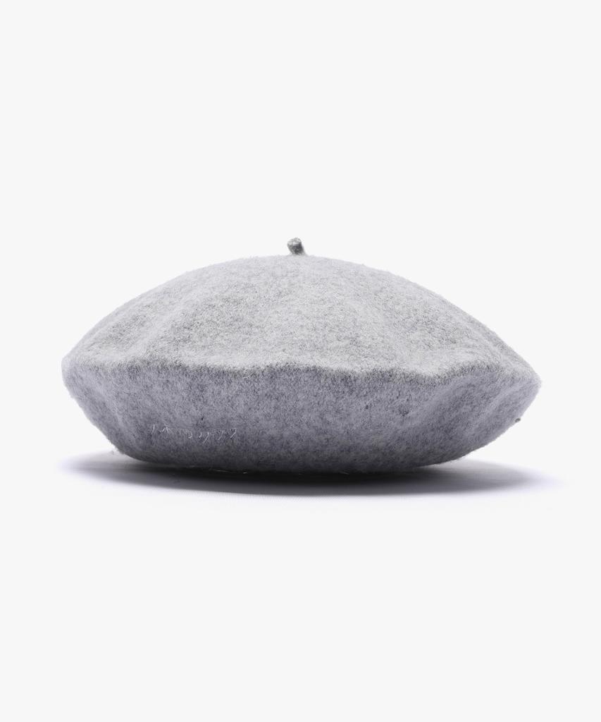 PEACE MAKER Sports Club Wool Beret (Grey)
