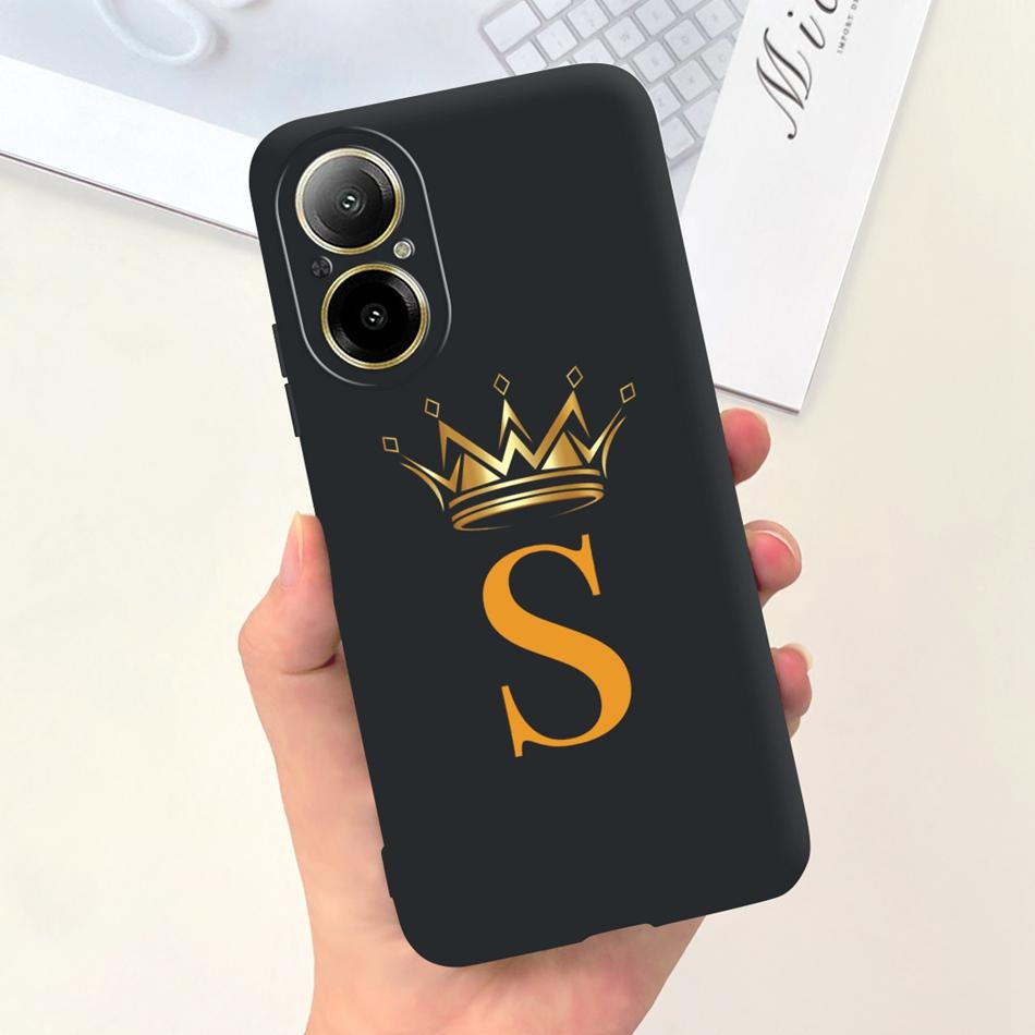 Fashion Letter Case For Realme C67 4G Soft Silicon TPU Protective Cover For RealmeC67 C 67 4G RMX3890 Phone Cases