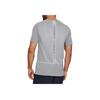Under Armour Camiseta de Malla con Estampado de Letras Cuello Redondo Manga Corta para Hombre Tops Gris 1328689-011
