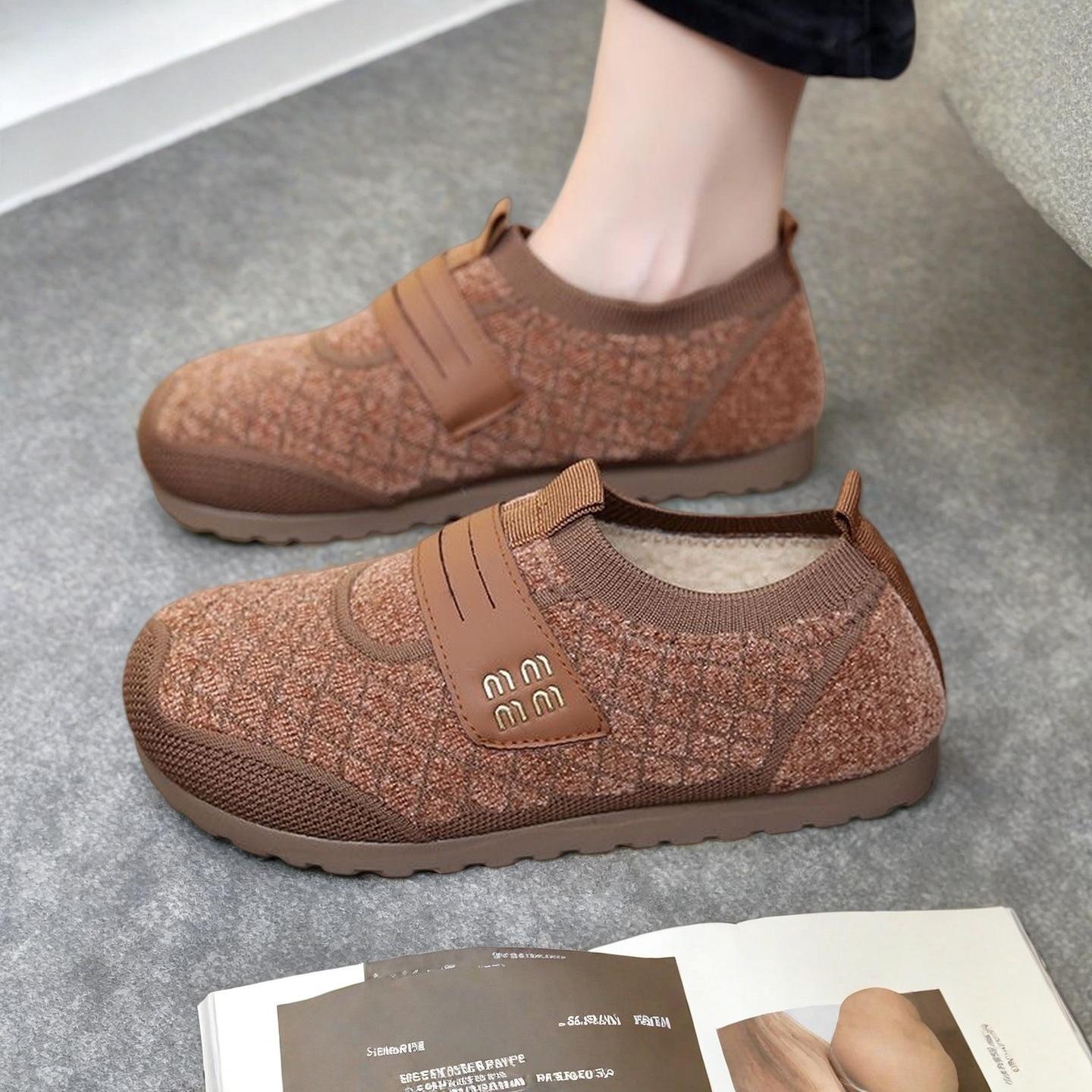 Cotton shoes women s new winter velvet thickened warm cotton shoes comfortable and lightweight women s snow boots 36