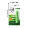 Aloe Vera Lip Balm SADOER Vitamin C Prevents Dry and Chapped Lips Hydrating Moisturizing Lip Balm