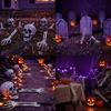 Easy Assembly Garden Ornaments Realistic Skeleton Stake, Spooky Halloween Skull Hand Yard Durable Plastic Cemetery Stakes Sign for Outdoor Lawn