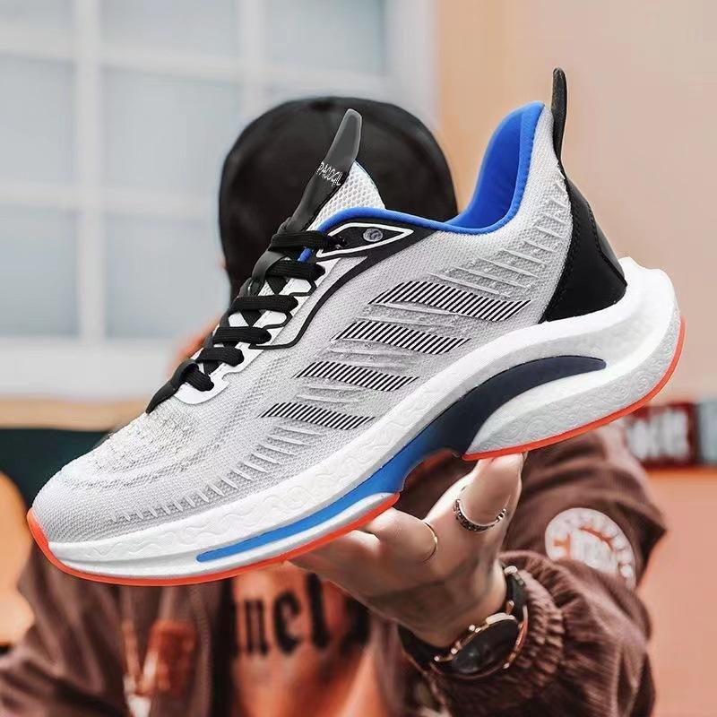 Men's shoes new breathable lightweight versatile shoes teen trend comfortable running shoes men's platform shoes