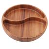 Nuts Storage Platter Tray Wooden Serving Tray Dessert Fruit Veggie Food Serve Plate for Party Family Dinner Holiday Home Warming