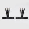 2Pcs Elastic Strap Shirt Holder Stays Non-Slip Locking Clips Leg Braces Loops  Business Accessory
