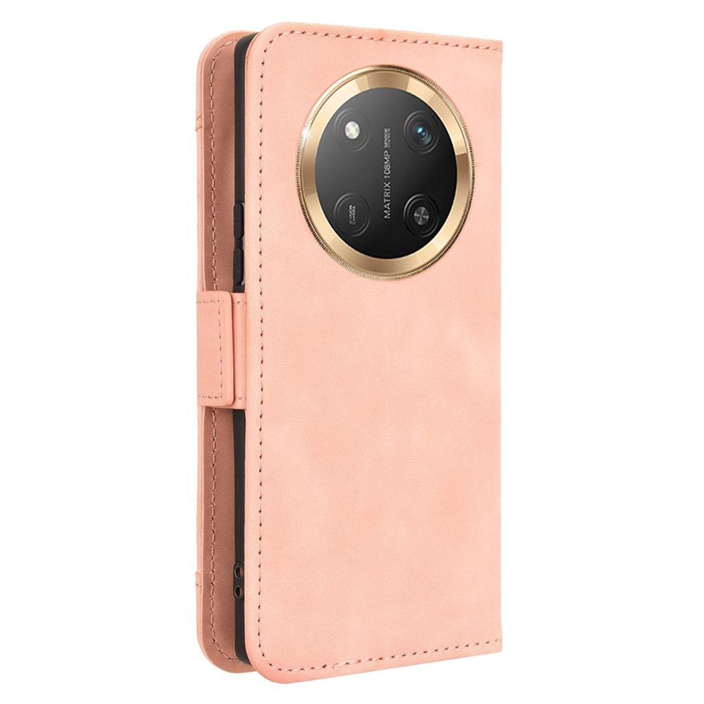 Leather Case for Honor X9c 5G/Magic7 Lite 5G/X60 Pro 5G Phone Wallet Cover with Multiple Card Slots