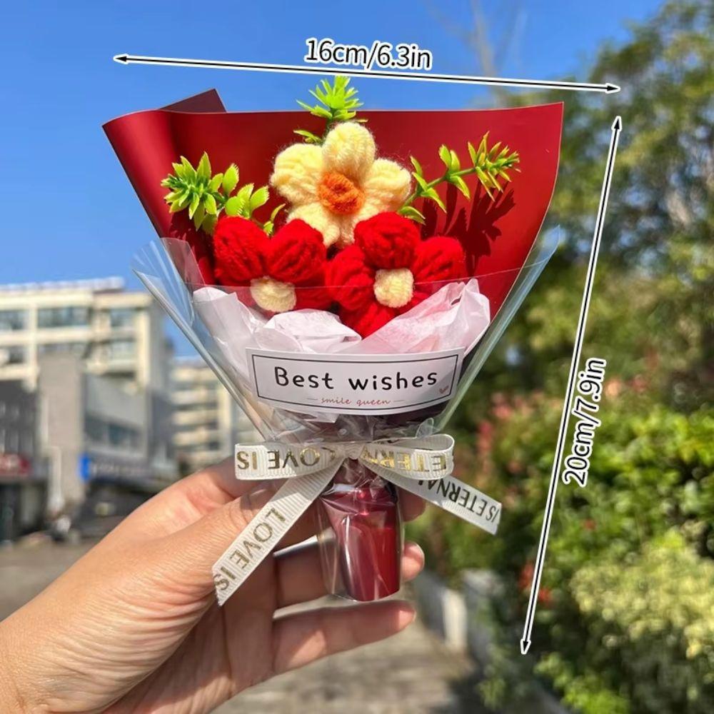Cartoon Flower DIY Bouquet Bouquet Decoration Mini Flower Bouquet Toy  Valentine'S Day