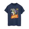 Disney Womens/Ladies Toy Story Buzz Lightyear Space Cotton Boyfriend T-Shirt