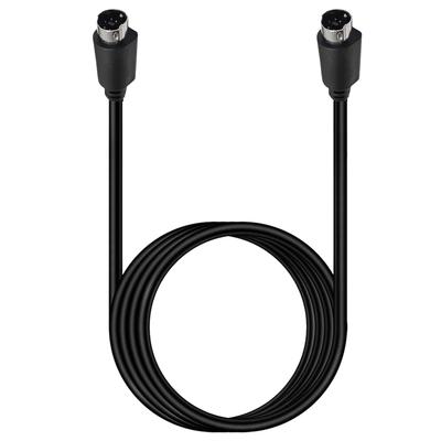1,8m Kabel Mini DIN 7 Pin S-Video Prosty Męski do Męskiego Przewód do Transferu Audio i Wideo