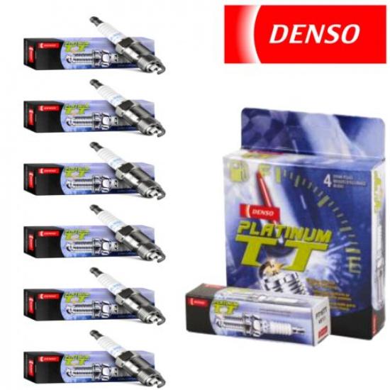 6 -  Platinum TT Spark Plugs 2003-2007 Honda Accord 3.0L V6 Kit Set