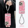 Rose Flower Bowknot Holder Metal Bracelet Lens Film TPU Mobile Phone Cover Case for Honor 200 100 90 80 70 60 50 Pro