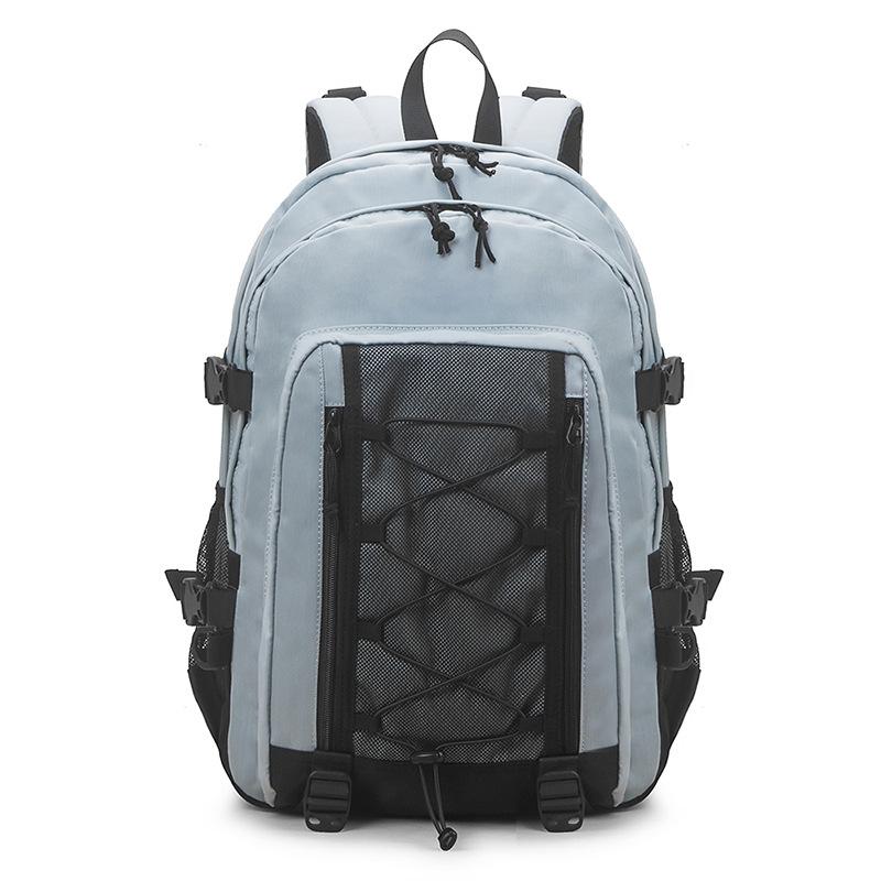 Korean Version Waterproof Travel Backpack for Elementary School Students, Middle and High School Multifunctional Large Capacity Backpack