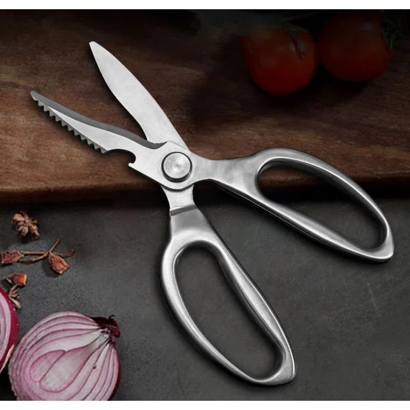 Multifunkční nůžky Nerezová ocel Krájení masa Zelenina Multifunkční nůžky na kuřecí kosti Otvírák na konzervy Bar Příslušenství Kuchyňské nůžky