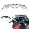 Motorcycle Front Speaker Outer Trim Chrome ABS Decoration Parts for Honda Goldwing GL1800 Gold Wing GL 1800 F6B 2006-2017 2Pcs