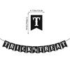 Halloween party decorations banners, ghost festival school shopping malls decorate spider charms and flags