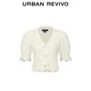 Women's Rhombic Texture Lace Knit Cardigan