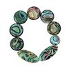 9Pcs Saxophone Key Button Smooth Surface Wear Resistant Inlays Accessory Abalone Shell Sax Key for Alto