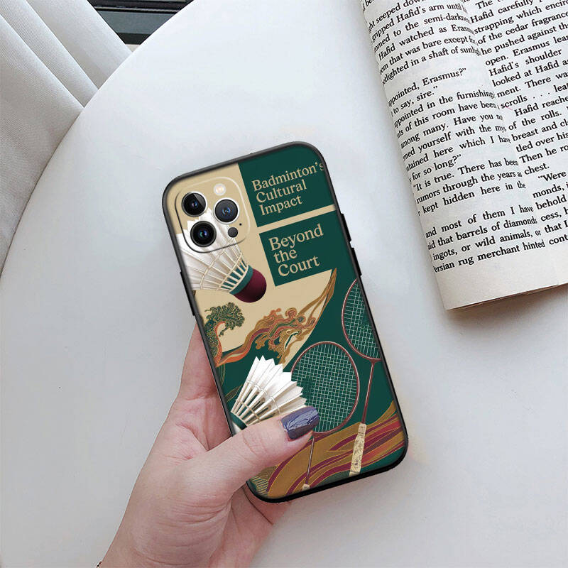 MH18 Badminton Sports Phone Shell Case for Redmi Note 12 12S 12C 13 13C 13R 14 14S 14R 14C Pro Max Plus A3 A3X A4 A5 11A 13X