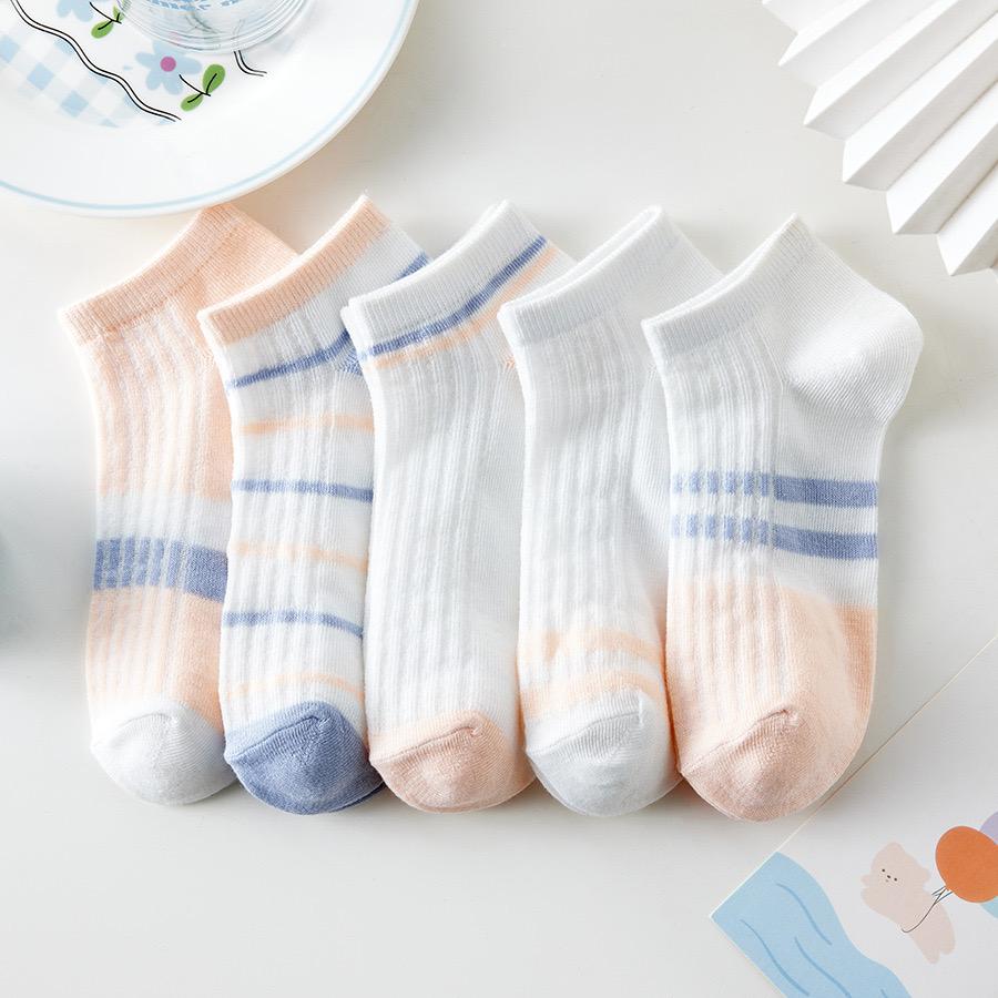 5 Ζευγάρια Αστείες Κάλτσες με Μοτίβο Αγελάδας Χαριτωμένες Μόδας Κινούμενων Σχεδίων Κοντές Κάλτσες Αστραγάλου Για Γυναίκες Και Άνδρες