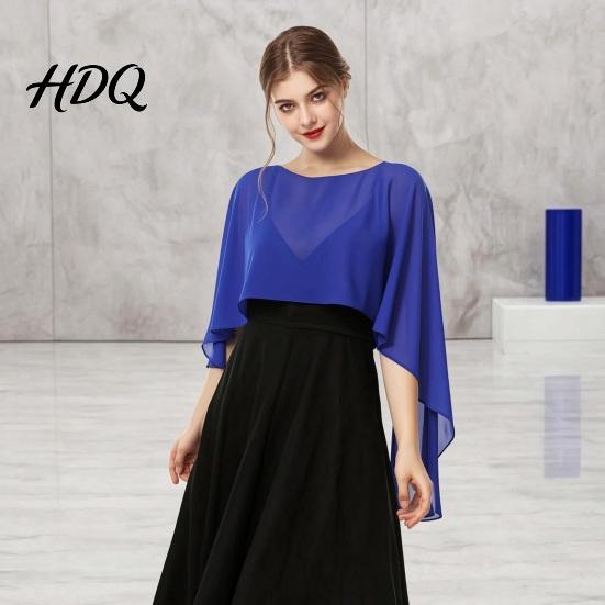 Formal Wedding Guest Accessory Women's Shawls And Wraps for Evening Dress Chiffon Shawl Soft Elegant Shawl Women Bridal Scarf Sheer Wrap