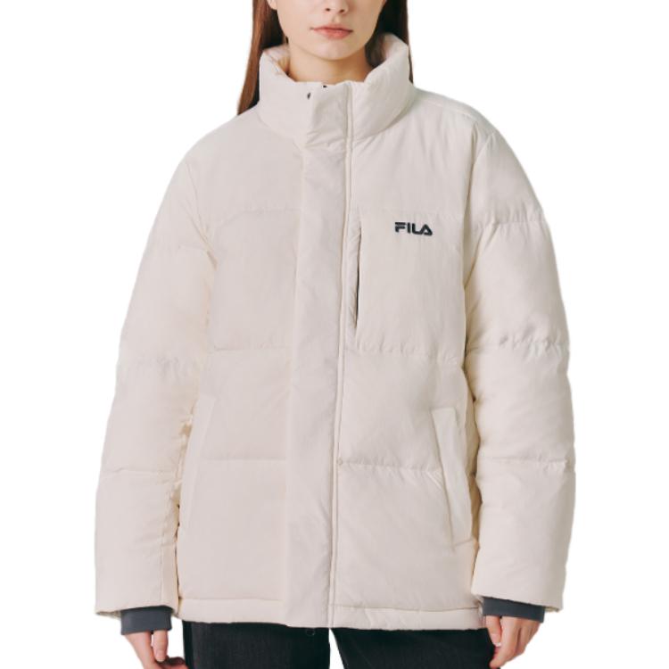 FILA UNI FW22 Jackets & Coats Unisex White FS2DJE4101X-OWH