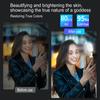 Clip-on LED Fülllicht für Telefon Selfie Licht Konferenz Video Licht 2500K-9000K Dimmbar Eingebaute