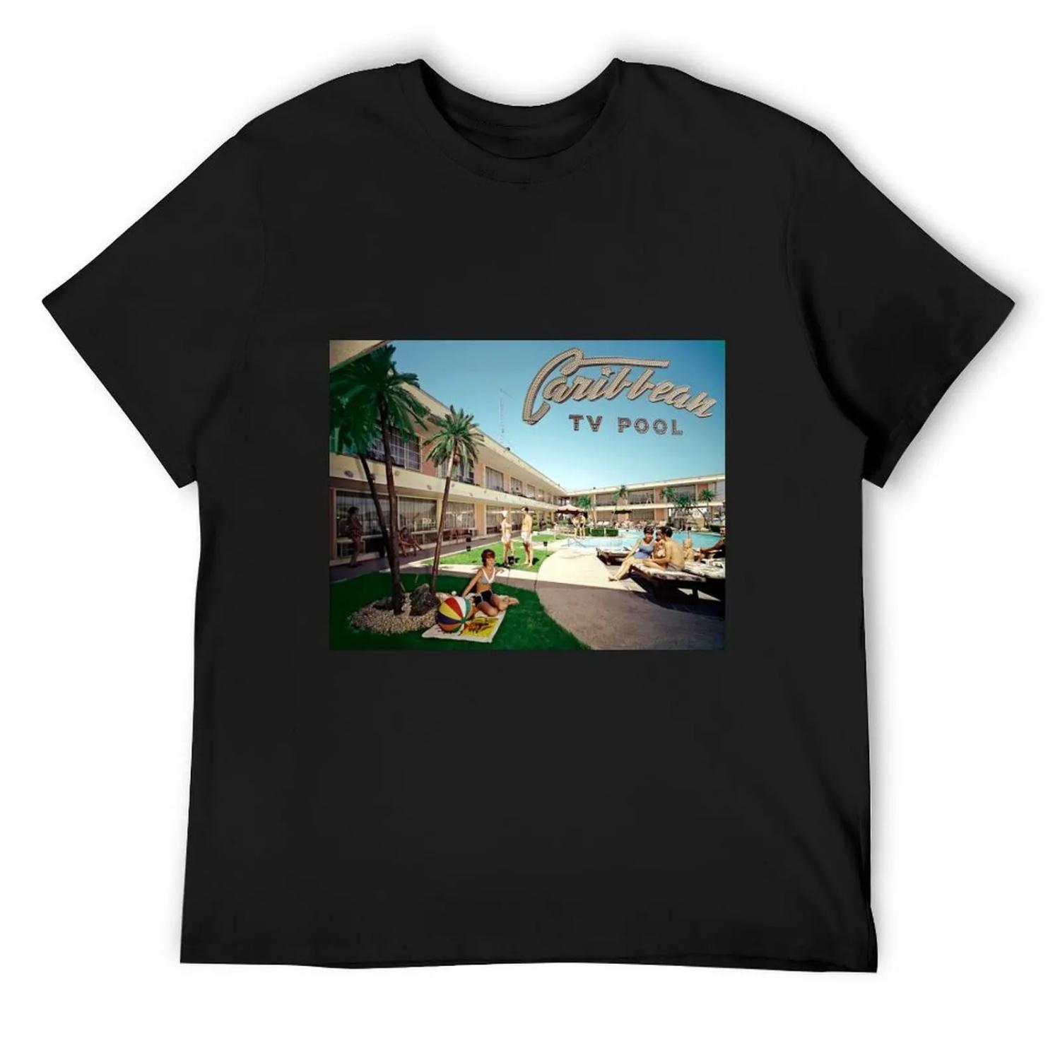 Caribbean Motel 1960s Pool Photograph located in Wildwood New Jersey S