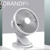 4/6 Inches Mini USB Clip Desktop Table Fan Portable Clamp 3 Speeds Desk Fan Rotatable Ventilator Strong Wind 5V
